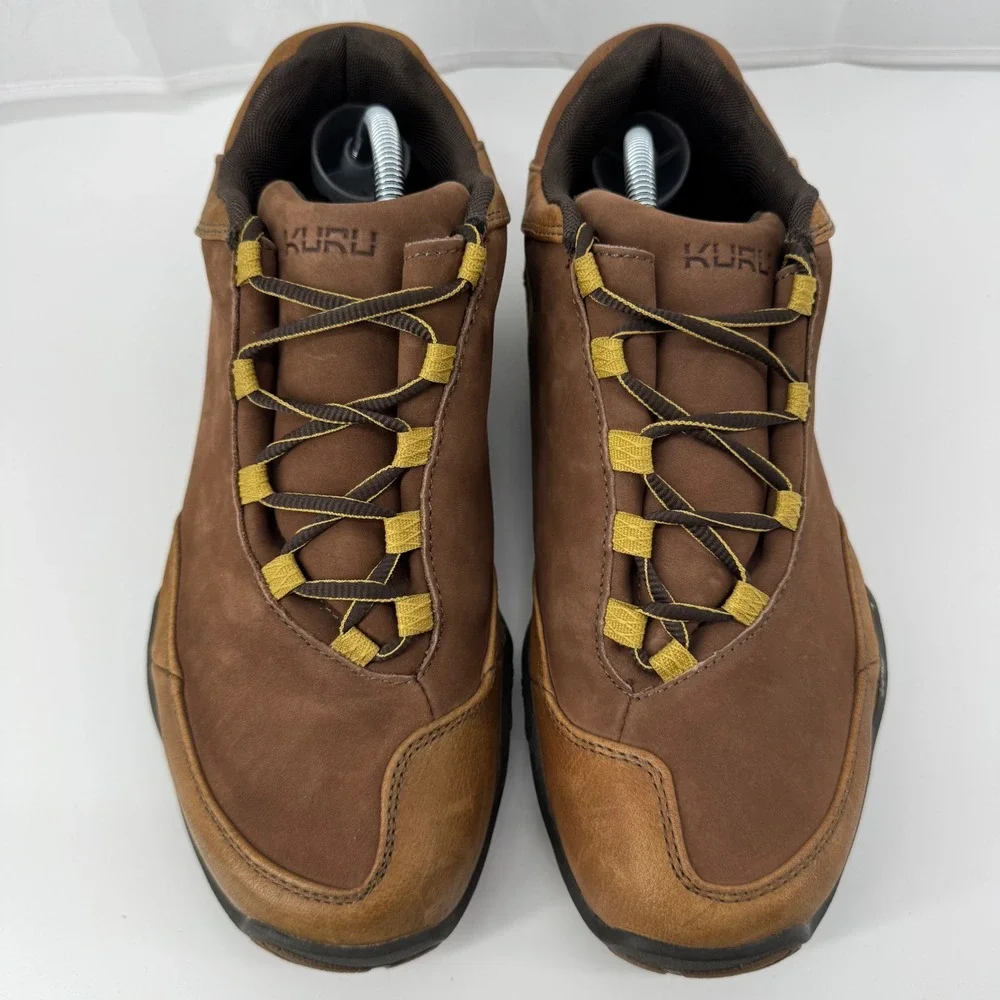 Kuru Chicane Hiking Shoes Mens 11 Brown Leather Nubuck Trail Sneakers 100613E
